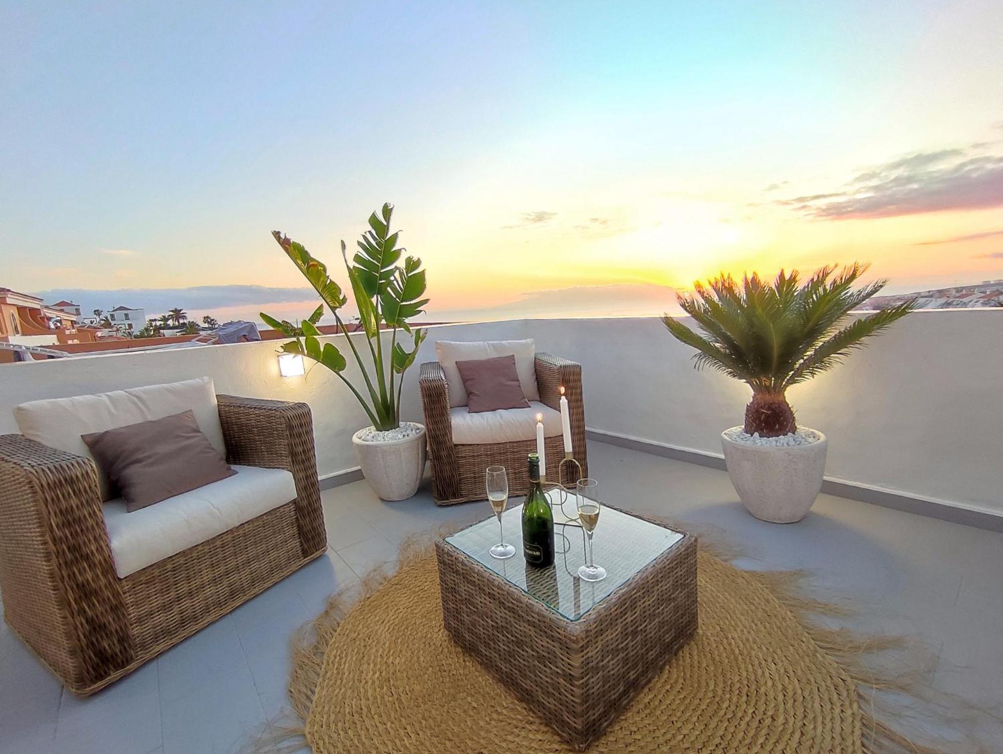 Luxury Ocean View Apartment Costa Adeje Exterior foto